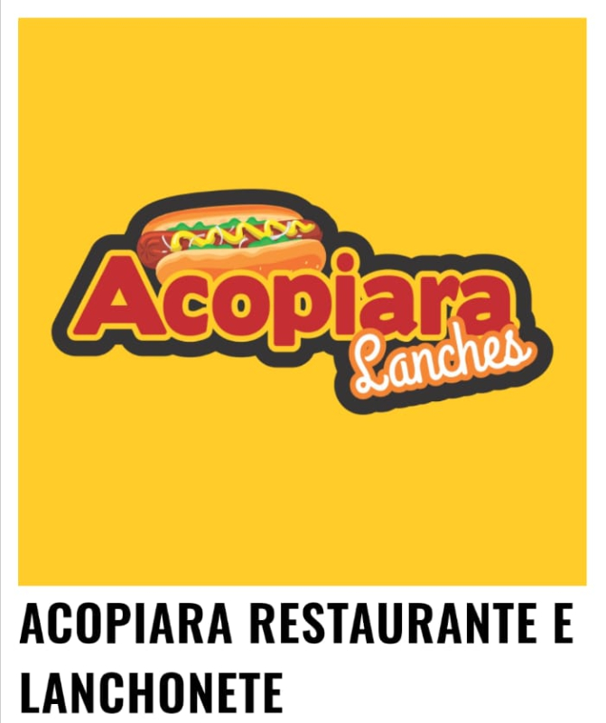 ACOPIARA RESTAURANTE E LANCHONETE Salto SP